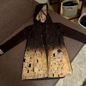 Klimt The Kiss Raincoat By Galleria